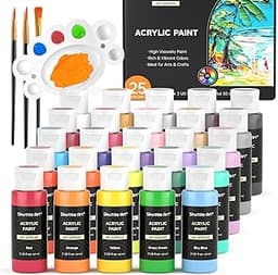 Shuttle Art Kit peinture 25 couleurs