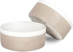 Rudelkönig gamelle chien en céramique 900 ml, bol artisanal antidérapant