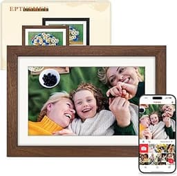 Frameo Cadre photo numérique WiFi 10,1'' Noyer – 32 Go