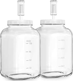 Bocaux fermentation 5 L avec sas (x2)