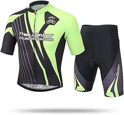 LSERVER Combinaison maillot + pantalon vélo enfant