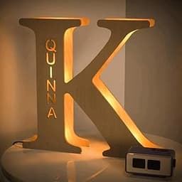 Lampe LED prénom