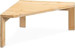 Navaris Étagère d’Angle en Bambou