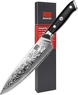 SHAN ZU Couteau Japonais de Chef 20cm