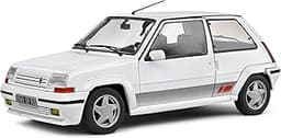 Renault 5 GT Turbo MK2 1989 – Maquette Blanc 1:18