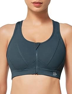 Soutien-gorge sport zip Yvette (haut maintien)