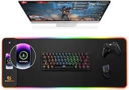 Gimars Tapis Souris RGB 15 W