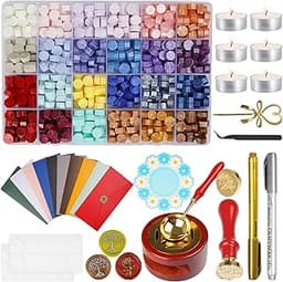 Kit cire à cacheter 24 couleurs