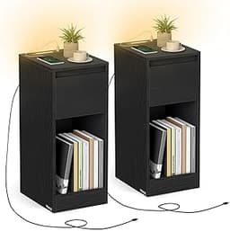 Table de Chevet LED VASAGLE