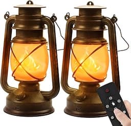 Lanterne rétro LED Hzitcigm