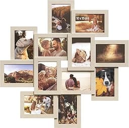 SONGMICS Pêle‑mêle 12 cadres 10x15