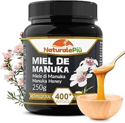 NaturalePiù Miel de Manuka 400+ MGO – 250g