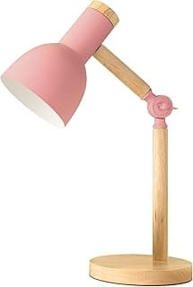 Lampe de table en bois réglable