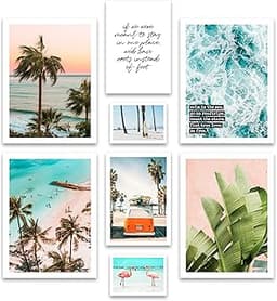 ARTFAVES® Ensemble d'affiches VIBRES D'ÉTÉ