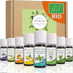 Coffret 8 x 10 ml Huiles Essentielles BIO