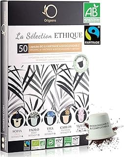 ORIGEENS Coffret Capsules Nespresso Compatible