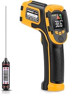 Thermomètre Infrarouge Pistolet de Température Laser Numérique Sans Contact