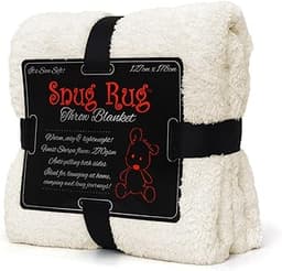 Snug Rug Crème Plaid Canape Couverture Polaire