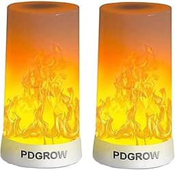 Lampes à flamme LED