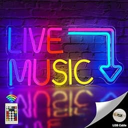 Horseneon Live Music Neon Sign