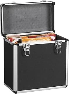 Yaheetech Étui pour Disques Vinyles