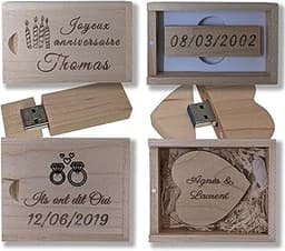 Clé USB 3.0 en Bois Personnalisable