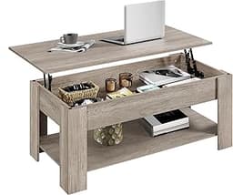 Yaheetech Table basse relevable