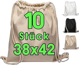 Sacs en coton ELES VIDA (lot de 10)