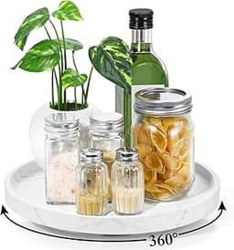 Luxspire Plateau de Rangement Rond