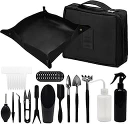 Kit outils rempotage 17 pièces avec tapis pliable