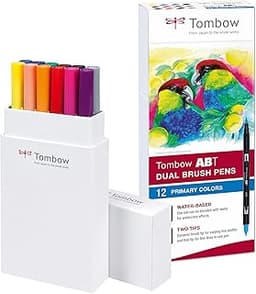Tombow ABT-12P-1 Lot de 12 Feutres pinceau