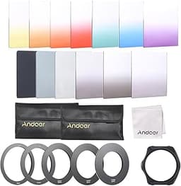 Kit de filtres couleur Andoer