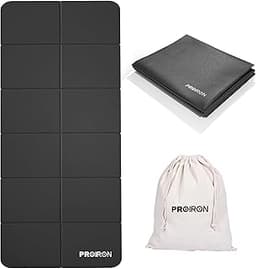 PROIRON Tapis de Yoga Antidérapant Pliable