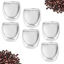 Zeano Verres double paroi (lot de 6)