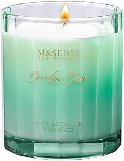 Bougie de soja parfumée au bambou 300g