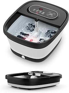 Snailax bain de pieds pliable