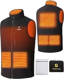 Toastiv gilet chauffant polaire
