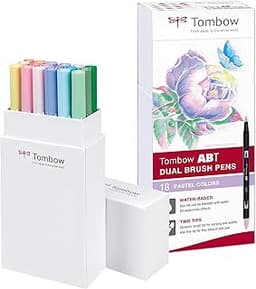 Tombow ABT-18P-5 Lot de 18 Feutres pinceau