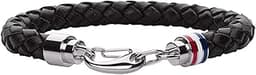 Bracelet en cuir tressé Tommy Hilfiger