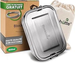 Blockhütte Lunch Box en Inox