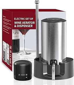 JOQINEER Aérateur de vin électrique