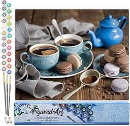 Figured'Art Peinture par Numéro Adulte Chocolat Chaud