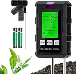 Wigearss Testeur de pH du Sol 6 en 1