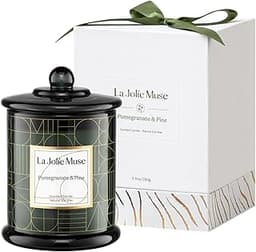 La Jolíe Muse Bougie Parfumée à la Grenade & au Pin
