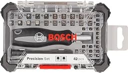 Bosch Accessories 42 pièces Coffret d'embouts de vissage de précision