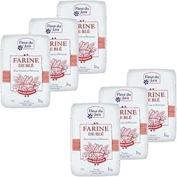 Lot 6x Farine T55 100% français – Fleur du Jura