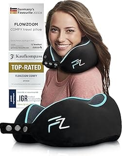 FLOWZOOM Comfy Oreiller de Voyage
