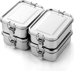 Umigy 4 boîtes inox anti-fuite