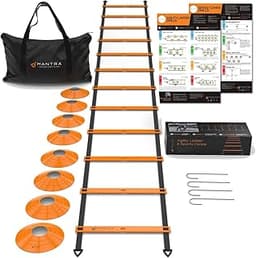 MANTRA SPORTS – Kit d’entraînement avec échelle et plots