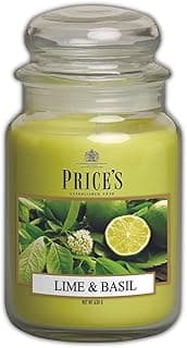 Grande bougie citron vert & basilic